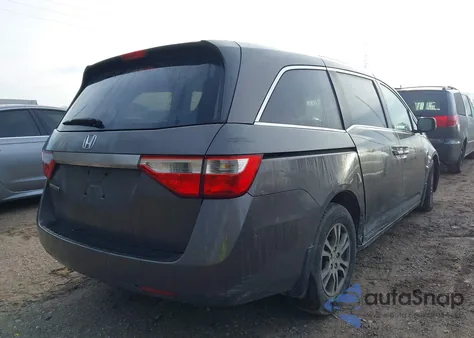 2012 Honda Odyssey Ex z USA, uszkodzony, nr VIN 5FNRL5H45CB011939